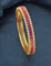 Designer Zirconia Ruby Bangle