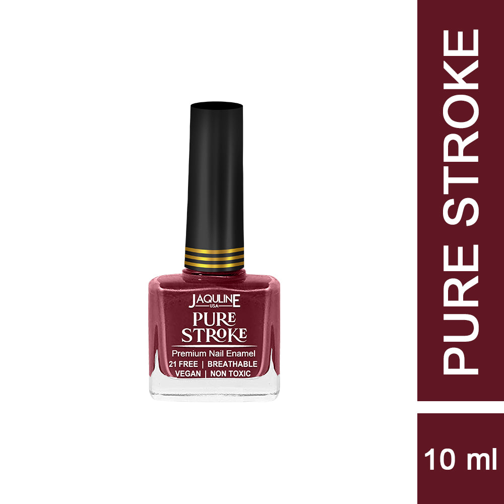 Jaquline USA Pure Stroke Nail Enamel 10ml: Guilt less