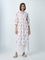 Zuba White Solid Cotton Palazzos