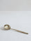 Westside Home Dull Gold Serving Spoon with Rattan