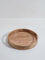 Westside Home Brown Text Design Round Tray