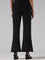 Wardrobe Black Striped Ponte Trousers