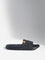 SOLEPLAY Black Knit-Textured Flip-Flop