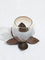 Westside Home Brown Lotus Tealight Candle Stand