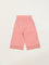 Utsa Kids Peach Crochet Trim Cotton Blend Palazzos (2 - 8yrs)