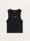 Y&F Kids Black Self-Striped Tank Top