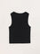 Y&F Kids Black Self-Striped Tank Top