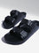 SOLEPLAY Black Double Band Flip-Flops