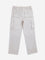 Y&F Kids Beige Cargo Mid Rise Trousers