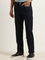 Ascot Navy Mid Rise Relaxed Fit Jeans