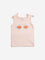 HOP Kids Peach Sunglass Printed T-Shirt