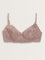 Wunderlove Mauve Lace Design Soft Bra