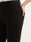 Wardrobe Black Straight-Leg Trousers