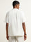 ETA Solid White Relaxed Fit Shirt