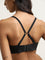 Superstar Black Seam-Free Invisible Padded Triangle Bra