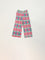 Utsa Kids Pink Ikat Printed High-Rise Cotton Blend Palazzos - (2 -8yrs)