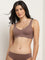 Wunderlove Brown Seam-Free Invisible Padded Bra