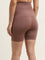 Wunderlove Brown High-Rise Seamfree Cotton Blend Shapewear Brief