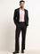 WES Formals Light Pink Solid Slim Fit Shirt