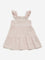 HOP Baby Light Pink Floral Design Tiered Dress