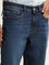 Nuon Blue Straight Fit Mid-Rise Jeans