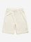 Y&F Kids Off-White Mid Rise Shorts