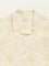 HOP Kids Beige Embroidered Shirt