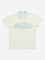 Y&F Kids Off-White Text Print Collared Cotton T-Shirt