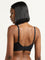 Superstar Black Padded Non-Wired Cotton Blend Bra