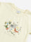 HOP Kids Light Yellow Animal Printed Top