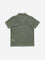 HOP Kids Dark Green Crochet Cotton Shirt