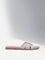 LUNA BLU Ivory Hardware-Detailed Multi-Strap Slides