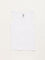 WES Lounge White Ribbed Cotton Vests - Pack of 2