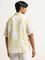 Nuon Yellow Abstract Printed Relaxed-Fit Shirt