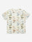 Y&F Kids Multicolour Printed Cotton T-Shirt