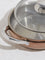 Westside Home Copper Stainless Steel Saute Pan with Lid Set- Small