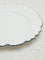 Westside Home Blue Frill Detailed Dinner Plate