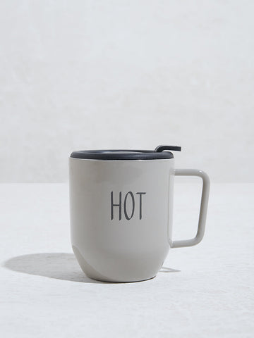 Westside Home Grey Text Design Mug with Lid