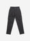 HOP Kids Grey Cargo-Style Mid-Rise Cotton Blend Trousers