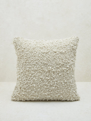 Westside Home Off-White Fleece Cushion Cover