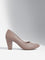 LUNA BLU Nude Pointed Pump Shoes