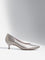 LUNA BLU Silver Pointed Pump Shoes