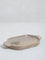 Westside Home Brown Text Design Oval Platter - Small