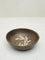 Westside Home Brown Leaf Design Wooden Bowl - Large