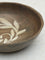 Westside Home Brown Leaf Design Wooden Bowl - Large