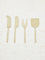 Westside Home Gold Cheese Serve (Set of 4)