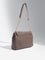 Westside Accessories Dark Brown Chain-Strap Shoulder Bag