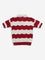 HOP Kids Red Wavy Striped T-Shirt