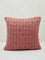 Westside Home Dusty Rose Knit Textured Cushion Cover