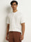 ETA Off-White Solid Resort-Fit Cotton Shirt